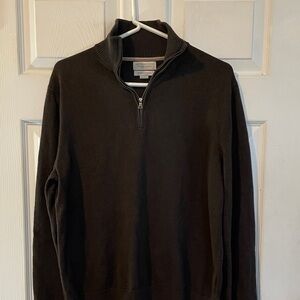 Banana Republic Size Medium Men's Zip-Up Collar Sweater